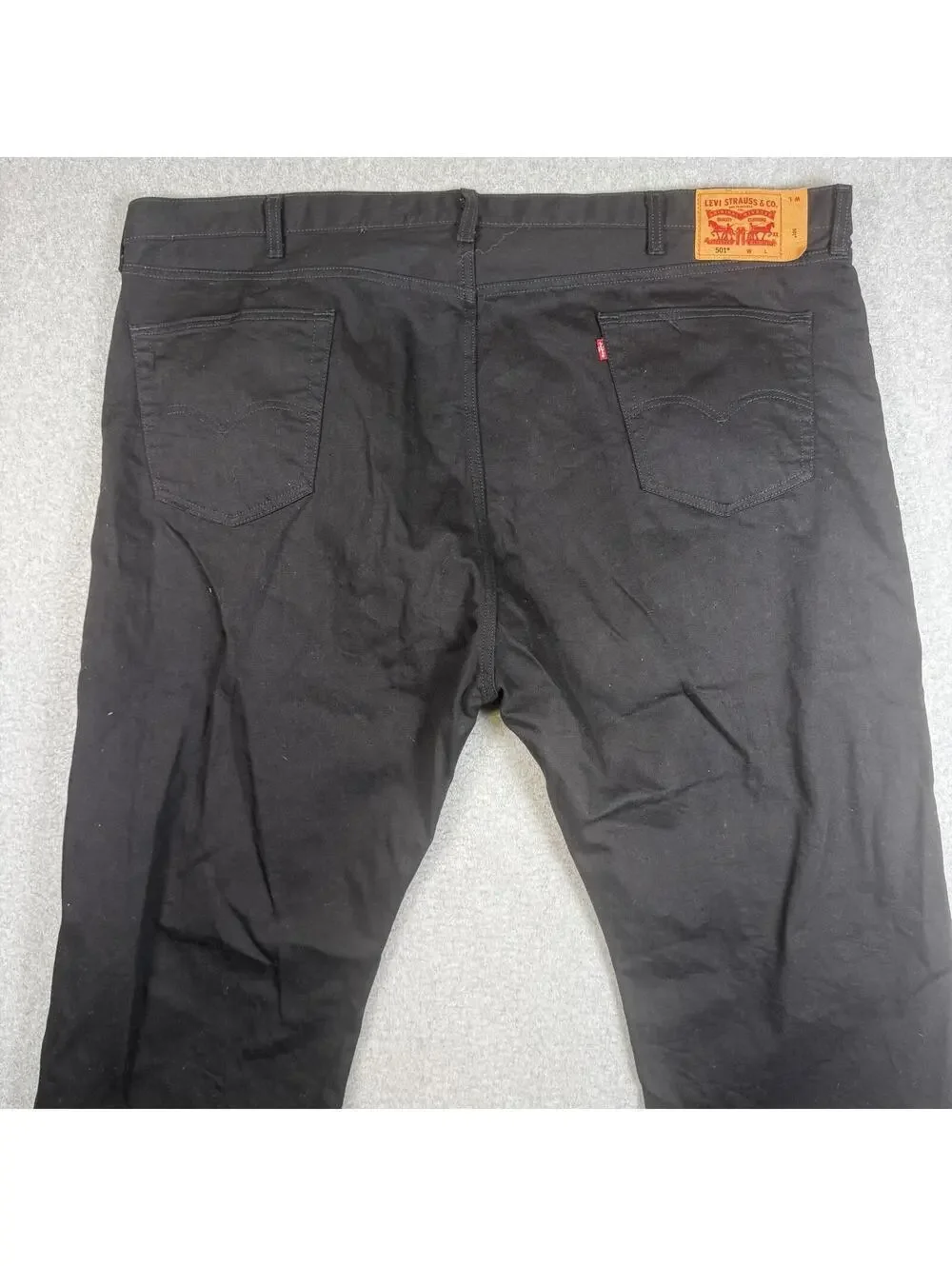 Levi's 501 Men's Size 54x30 Black Relaxed Fit Jeans